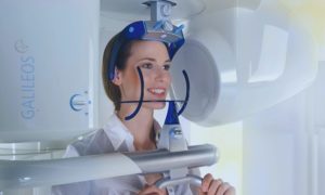 Galileos CT Scanner in use