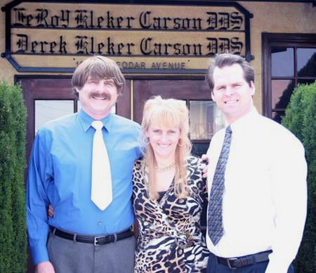 Dr LeRoy Carson, Dr Derek Carson, Beverly Carson, 